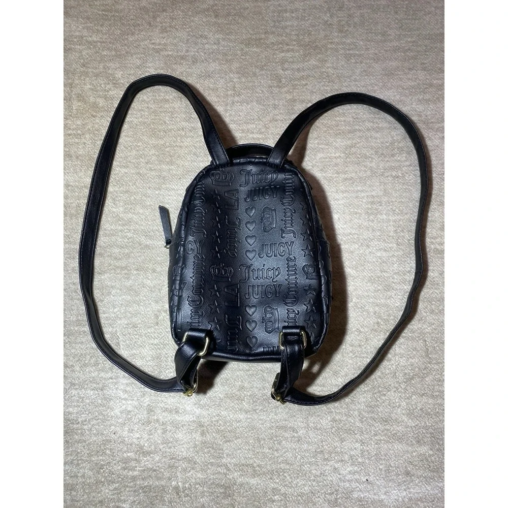 Juicy Couture Black Mini Backpack only